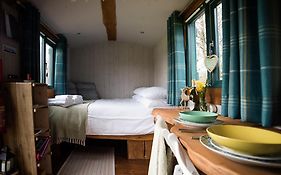 Shire The Shepherd'S Hut At Pentref Luxury Camping